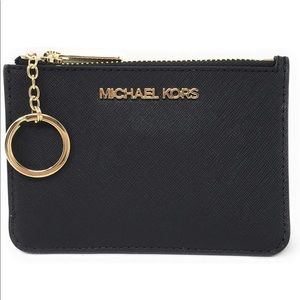Michael Kors Jet Set Travel Small Saffiano Leather Coin Pouch